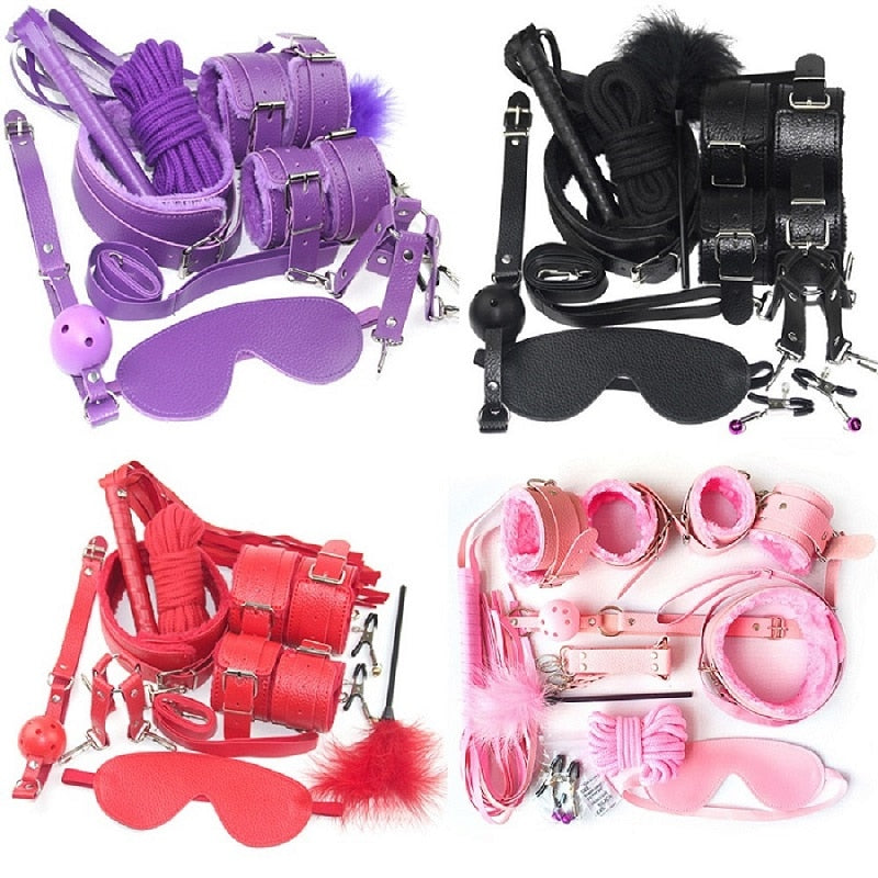 Sexy Bondage-Set 10-teilig