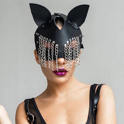 Sexy Ledermaske