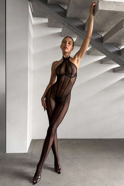 Mia Ganzkörper Transparente Dessous