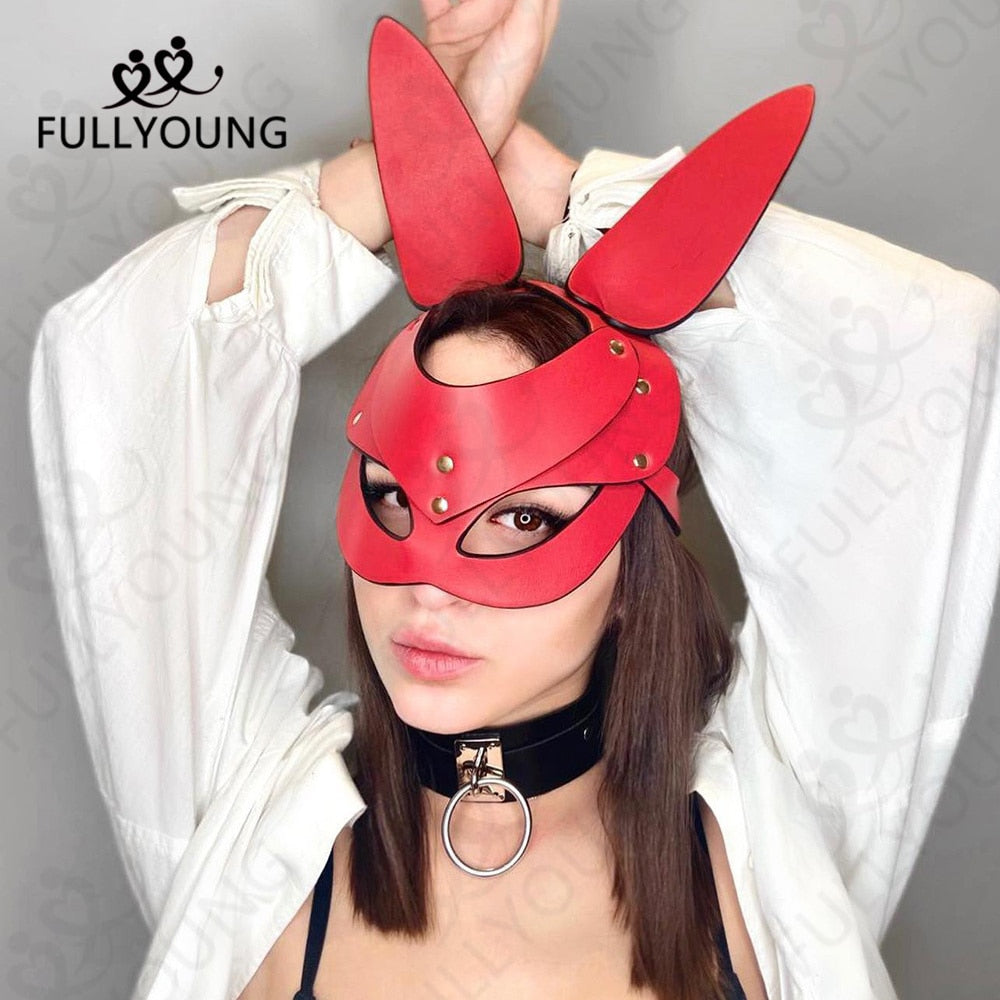 Sexy Ledermaske